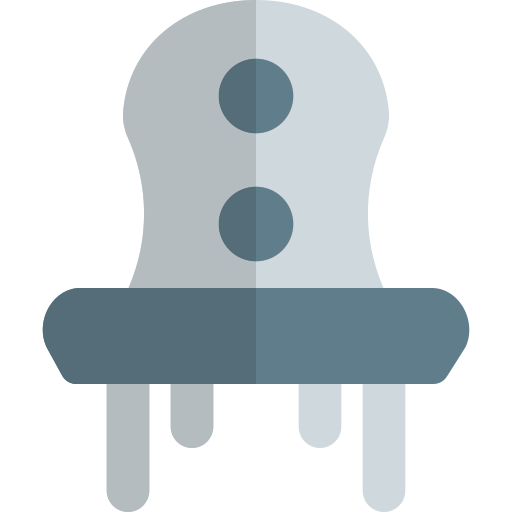 Chair Pixel Perfect Flat icon