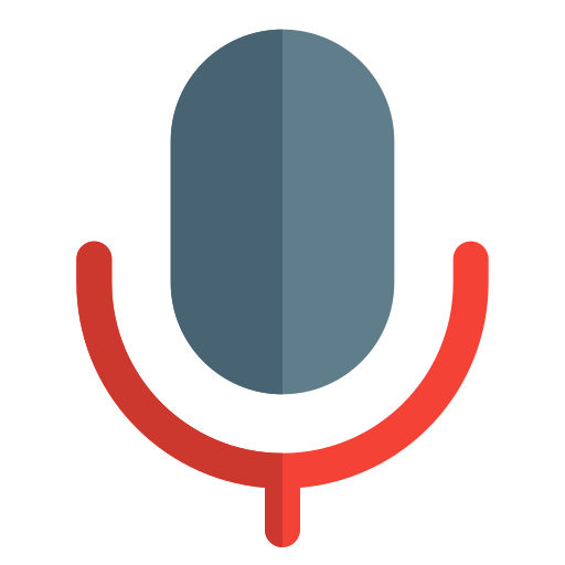 microfono Pixel Perfect Flat icona