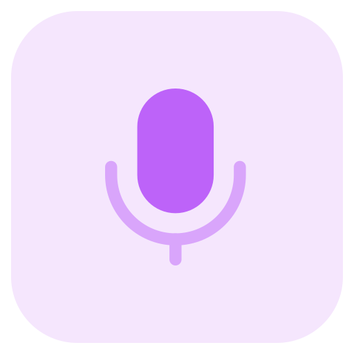 mikrofon Pixel Perfect Tritone icon