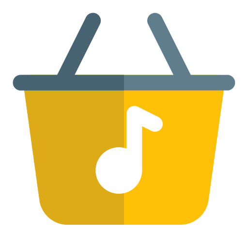 tienda de música Pixel Perfect Flat icono