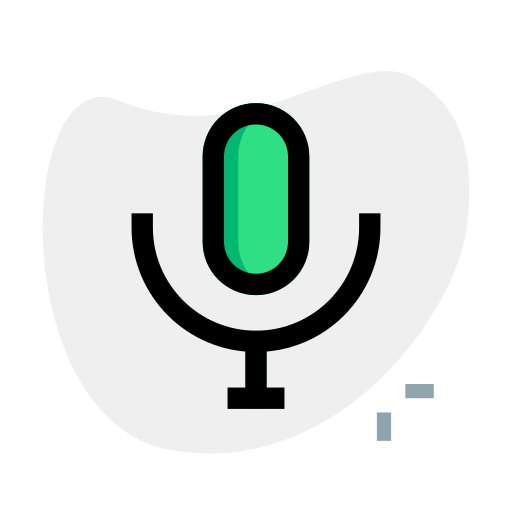 mikrofon Generic Rounded Shapes ikona
