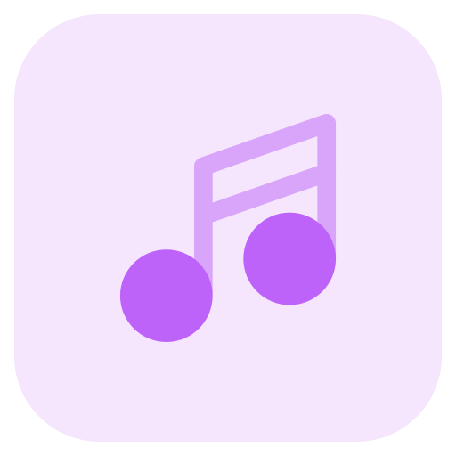 musiknote Pixel Perfect Tritone icon