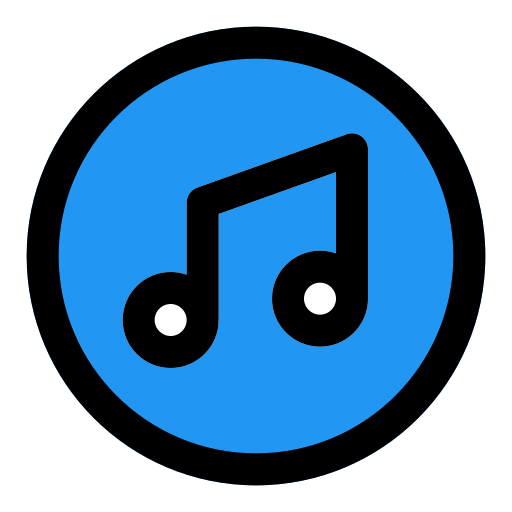 Music note Pixel Perfect Lineal Color icon