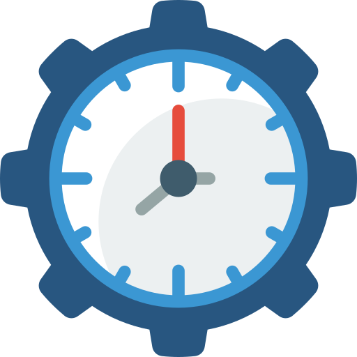gestión del tiempo Basic Miscellany Flat icono