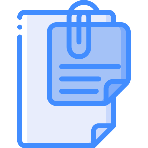 documento Basic Miscellany Blue icono