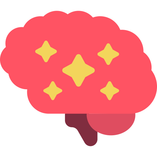mózg Basic Miscellany Flat ikona