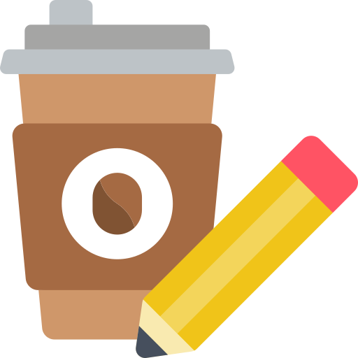 taza de café Basic Miscellany Flat icono