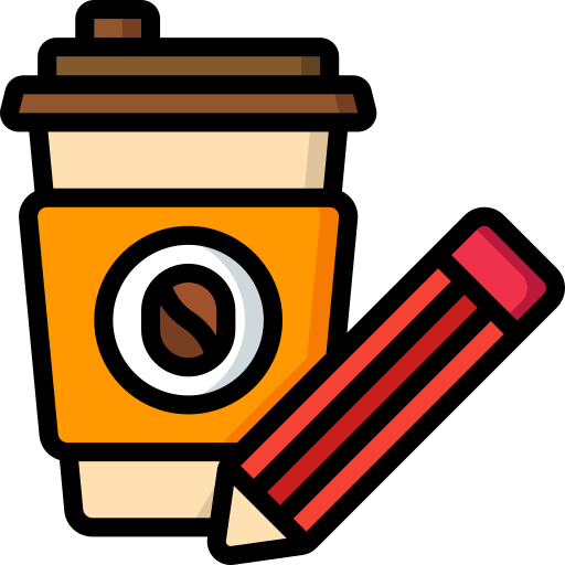 Чашка кофе Basic Miscellany Lineal Color иконка