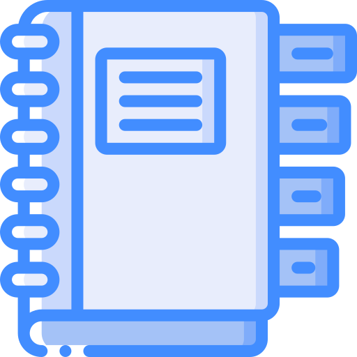 Planner Basic Miscellany Blue icon