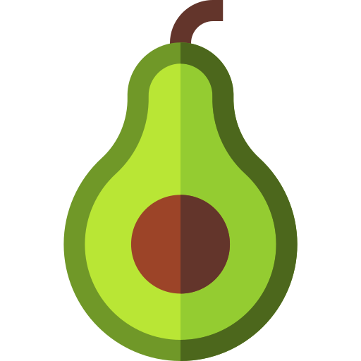 aguacate Basic Straight Flat icono