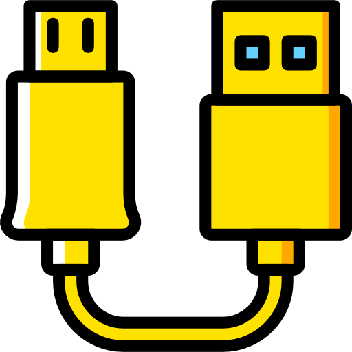 Usb Basic Miscellany Yellow icon