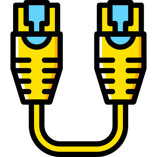 ethernet Basic Miscellany Yellow ikona