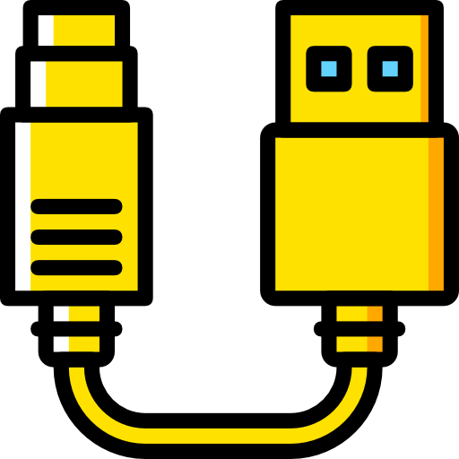 hdmi Basic Miscellany Yellow icoon