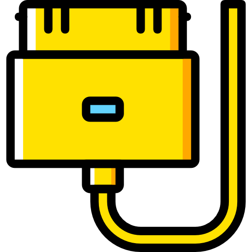plug Basic Miscellany Yellow icoon