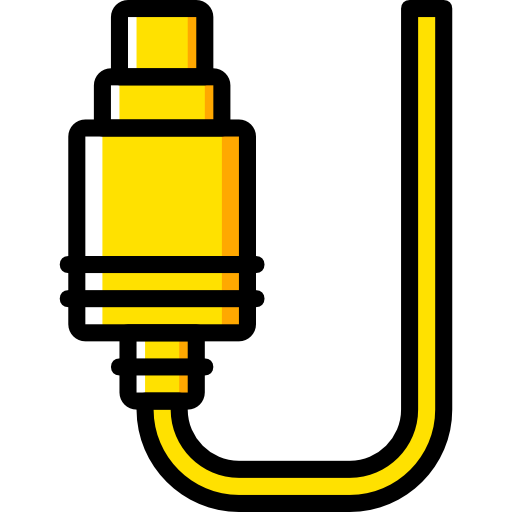 Cable Basic Miscellany Yellow icon