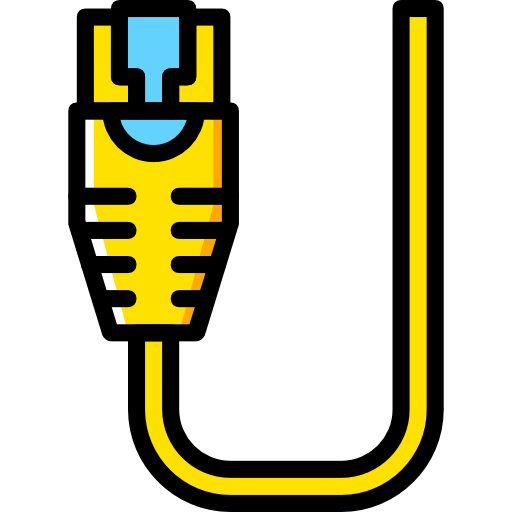 ethernet Basic Miscellany Yellow icono