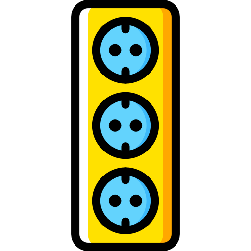 gniazdo elektryczne Basic Miscellany Yellow ikona