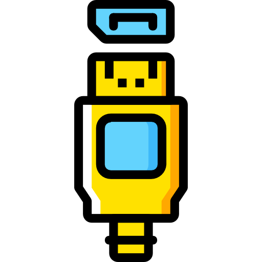 hdmi Basic Miscellany Yellow icono