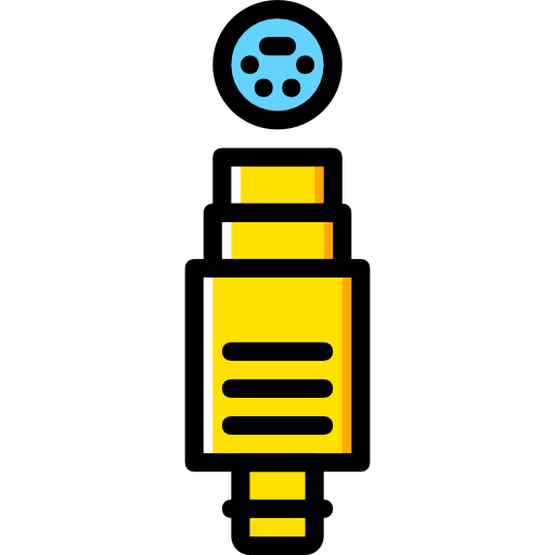 plug Basic Miscellany Yellow icoon