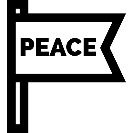 平和 Basic Straight Lineal icon