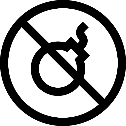 平和主義 Basic Straight Lineal icon