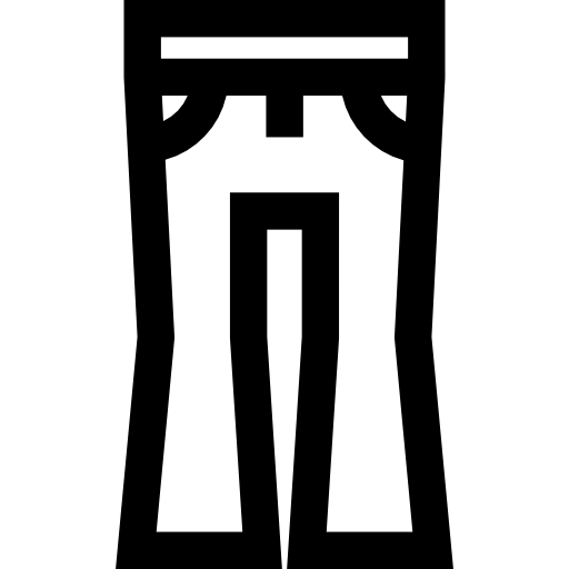 청바지 Basic Straight Lineal icon