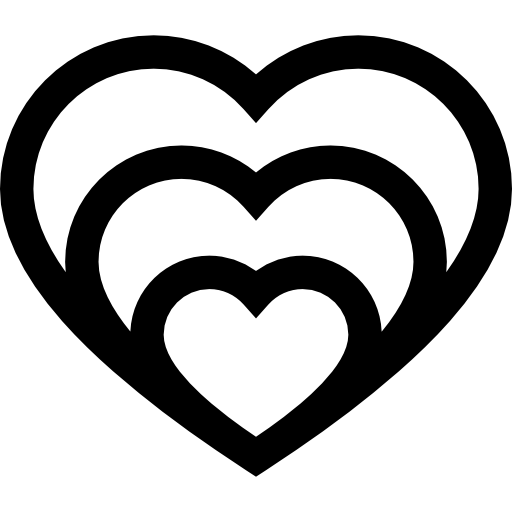 心臓 Basic Straight Lineal icon