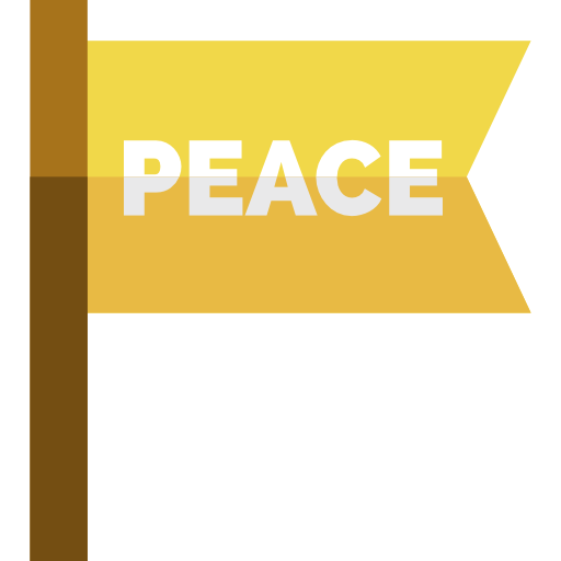 平和 Basic Straight Flat icon