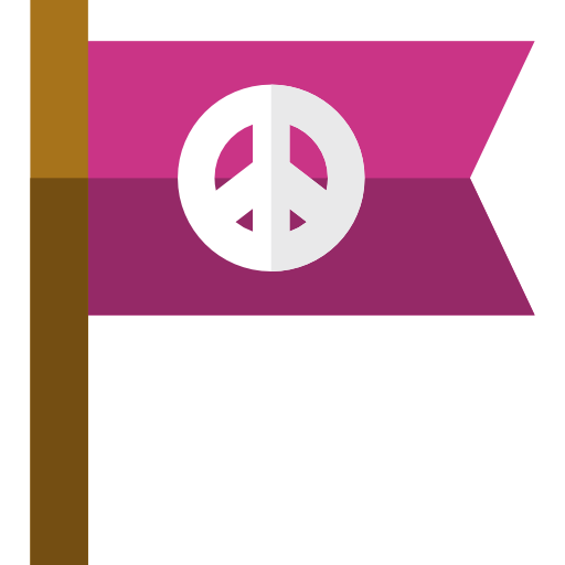 平和 Basic Straight Flat icon