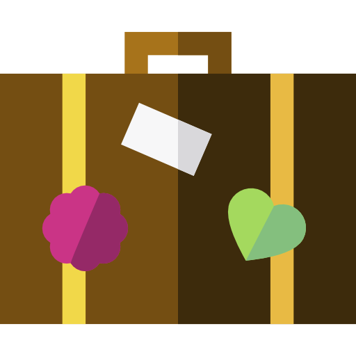 スーツケース Basic Straight Flat icon