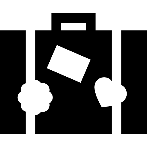 가방 Basic Straight Filled icon