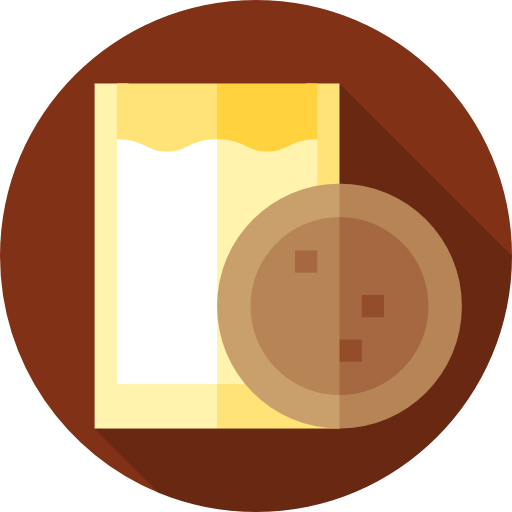 Breakfast Flat Circular Flat icon