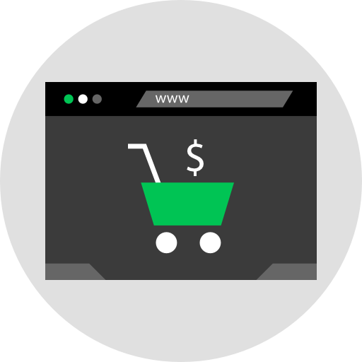 Online shopping Alfredo Hernandez Flat icon