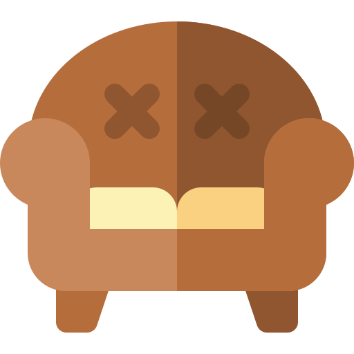 Sofa Basic Rounded Flat icon