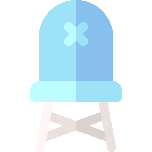 stoel Basic Rounded Flat icoon