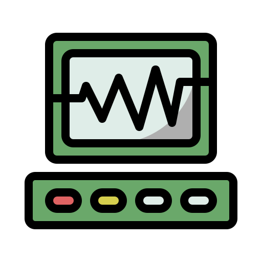 elektrocardiogram Generic Outline Color icoon
