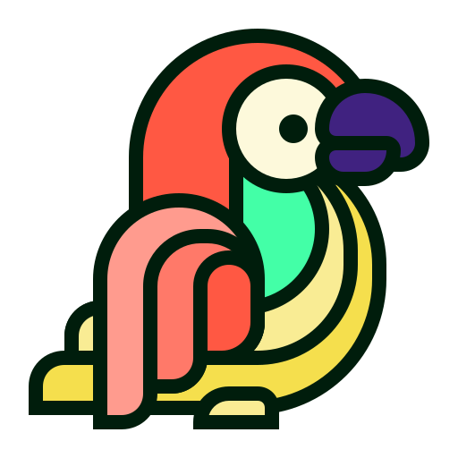 guacamayo Generic Outline Color icono