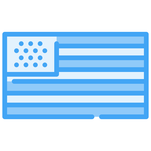 america Generic Blue icono
