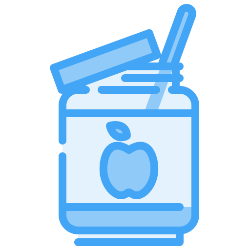 mermelada de manzana Generic Blue icono
