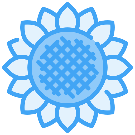 해바라기 Generic Blue icon