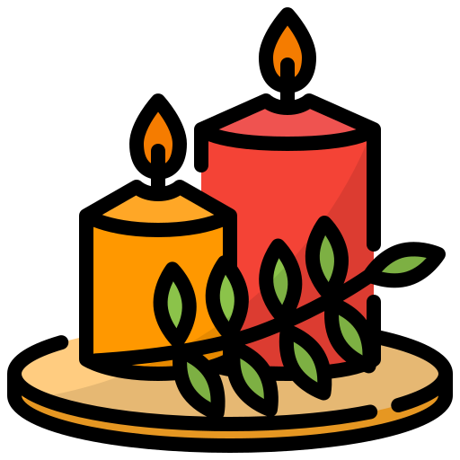 Candles Generic Outline Color icon