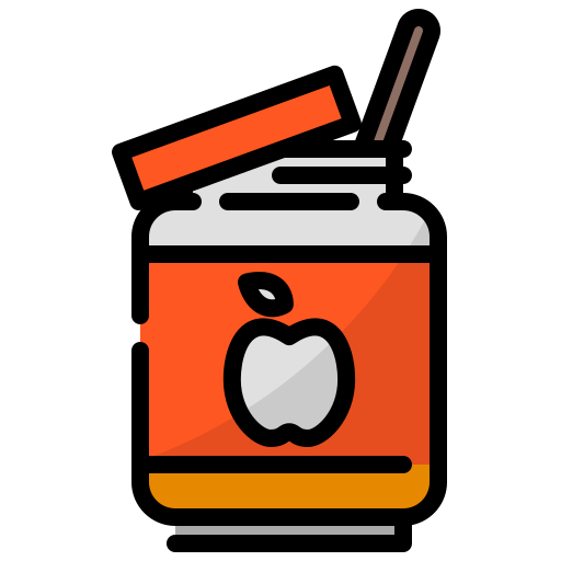 Apple jam Generic Outline Color icon