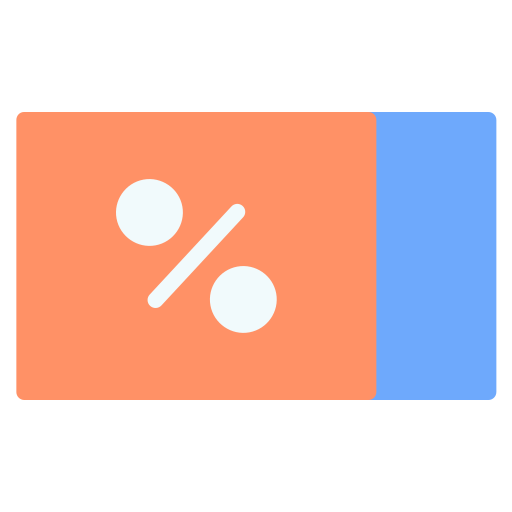 Discount coupon Generic Flat icon