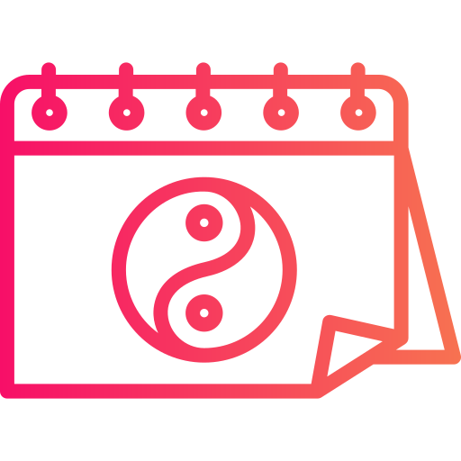 calendrier Generic Gradient Icône