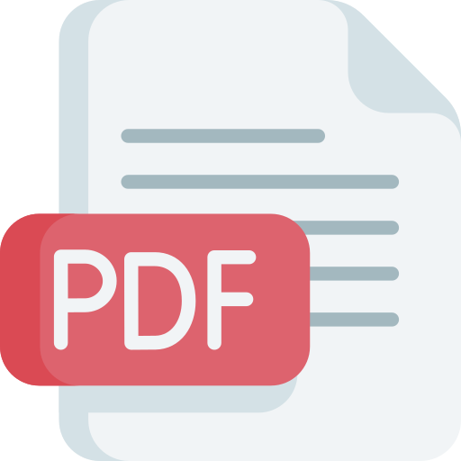pdf документ Special Flat иконка