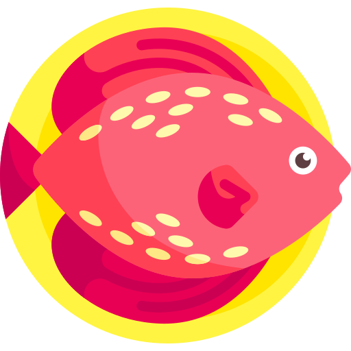 Рыбы Detailed Flat Circular Flat иконка