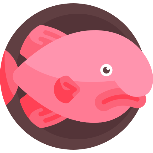 Blobfish Detailed Flat Circular Flat icon