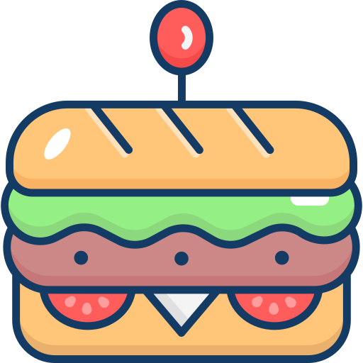 sandwich SBTS2018 Lineal Color icona