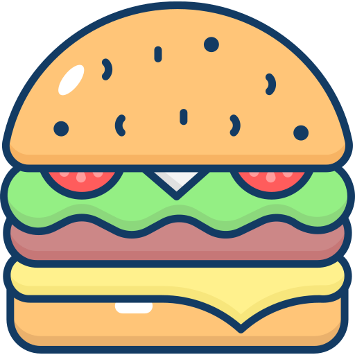 hamburger SBTS2018 Lineal Color icona