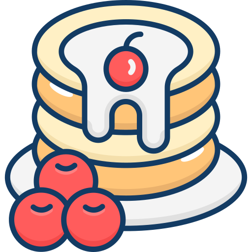 Pancake SBTS2018 Lineal Color icon